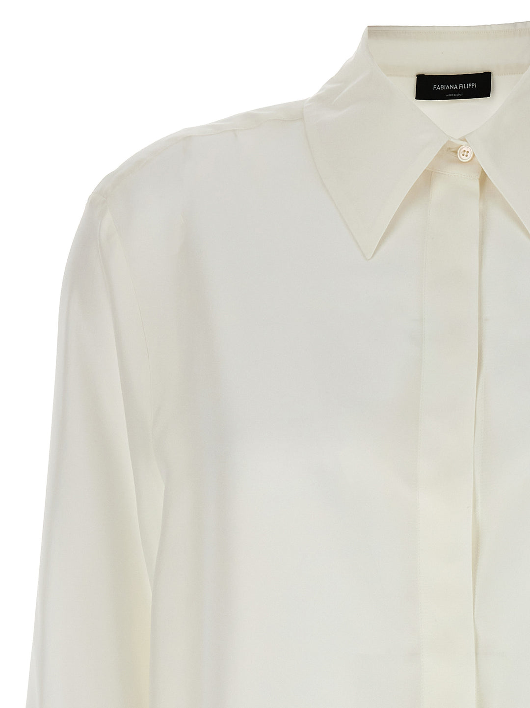 Silk Shirt Shirt, Blouse White