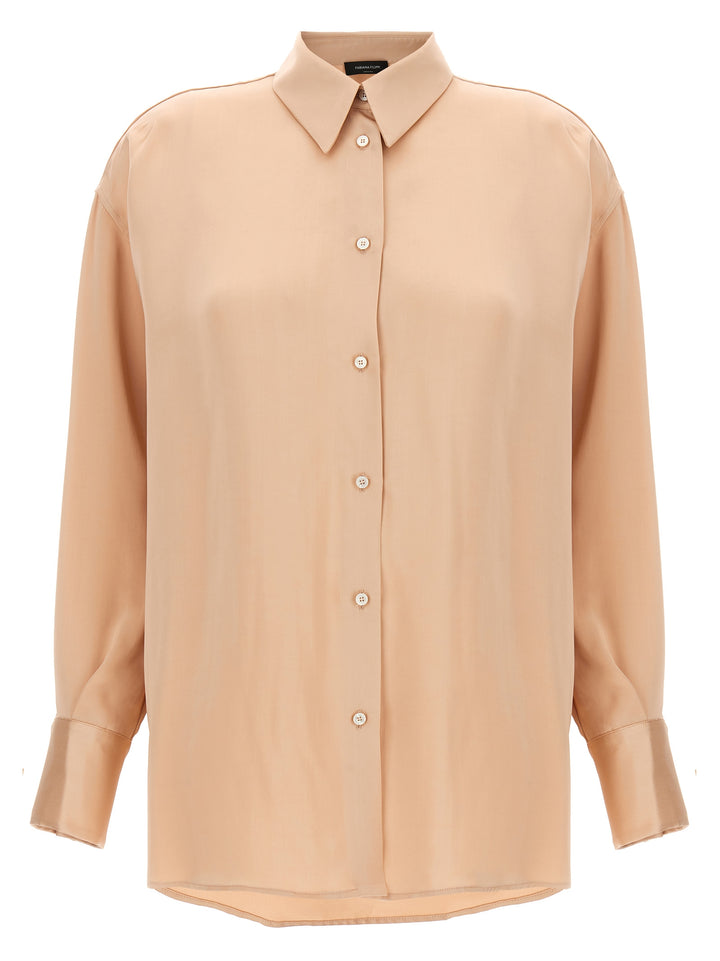 Silk Shirt Shirt, Blouse Pink