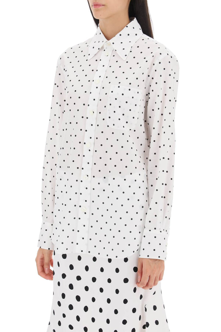 Polka Dot Poplin Shirt - Marni - Women