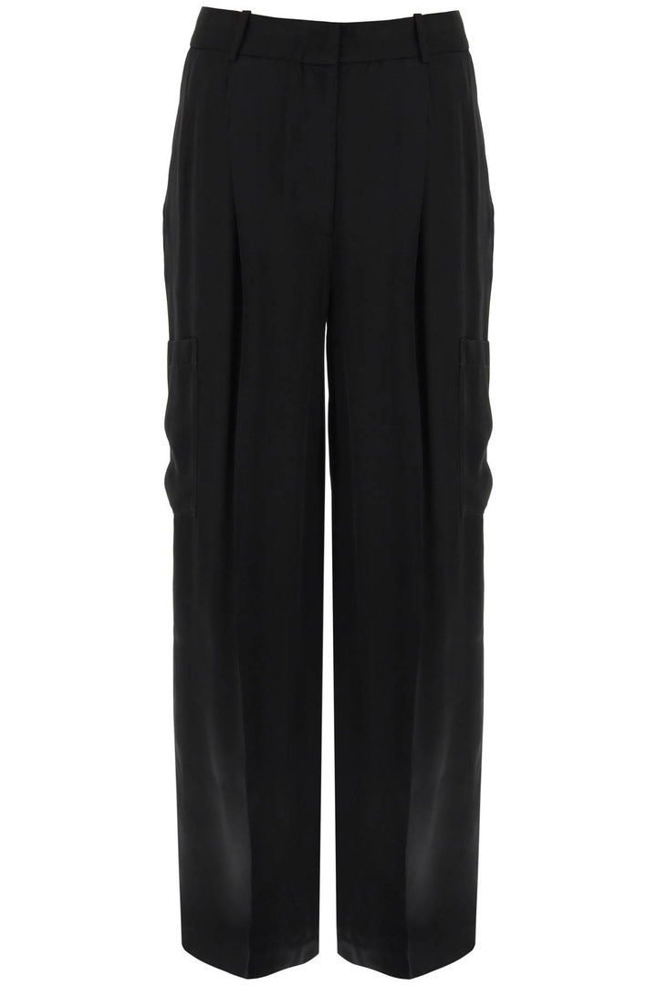 Satin Cargo Pants - Loulou Studio - Women