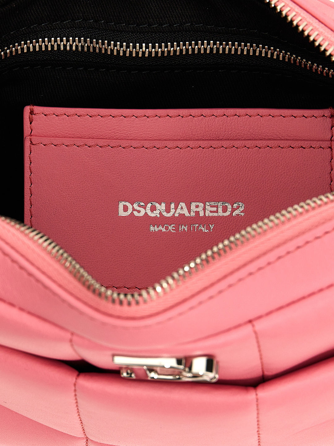 D2 Statement Crossbody Bags Pink