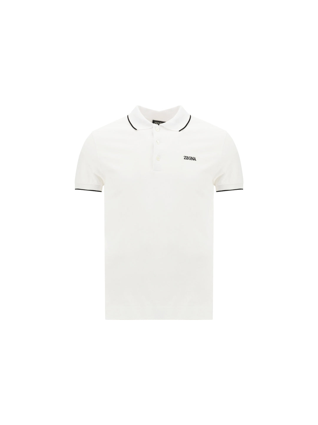 Cotton polo shirt with logo