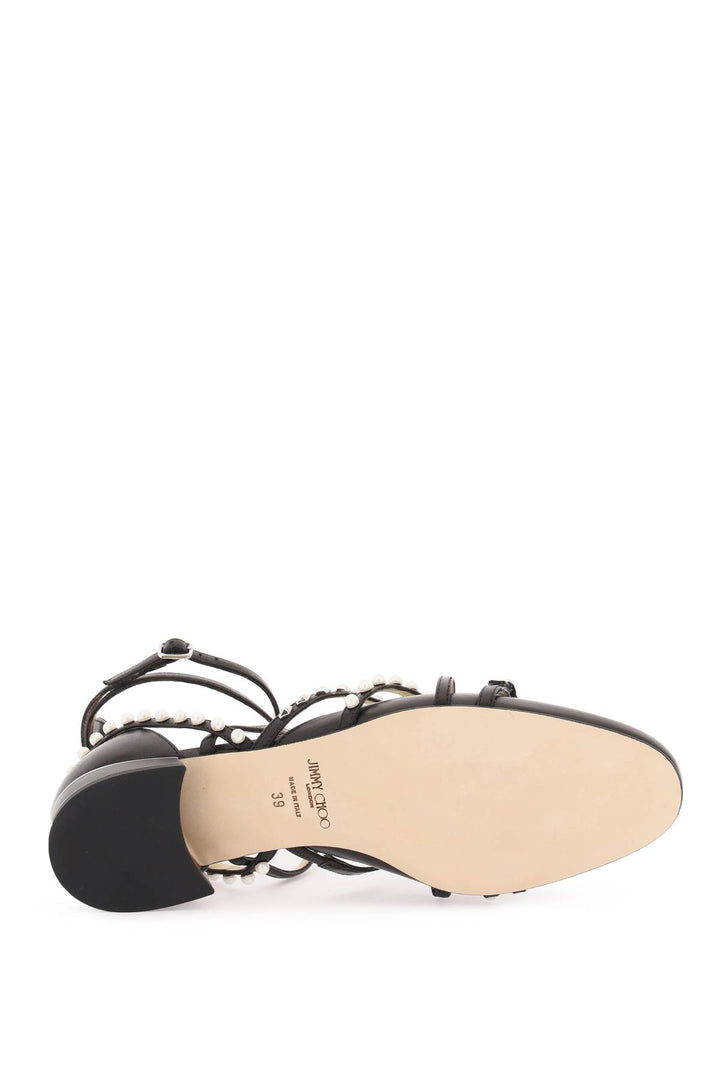 'Celestia' Ballet Flats - Jimmy Choo - Women