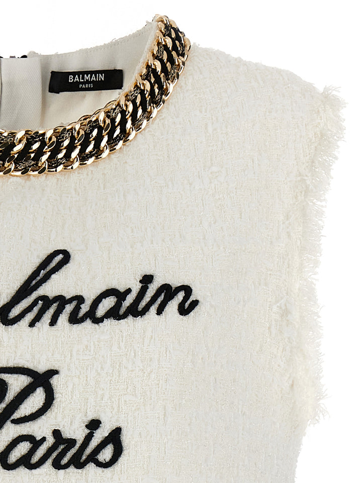 Balmain Signature Tops White/Black