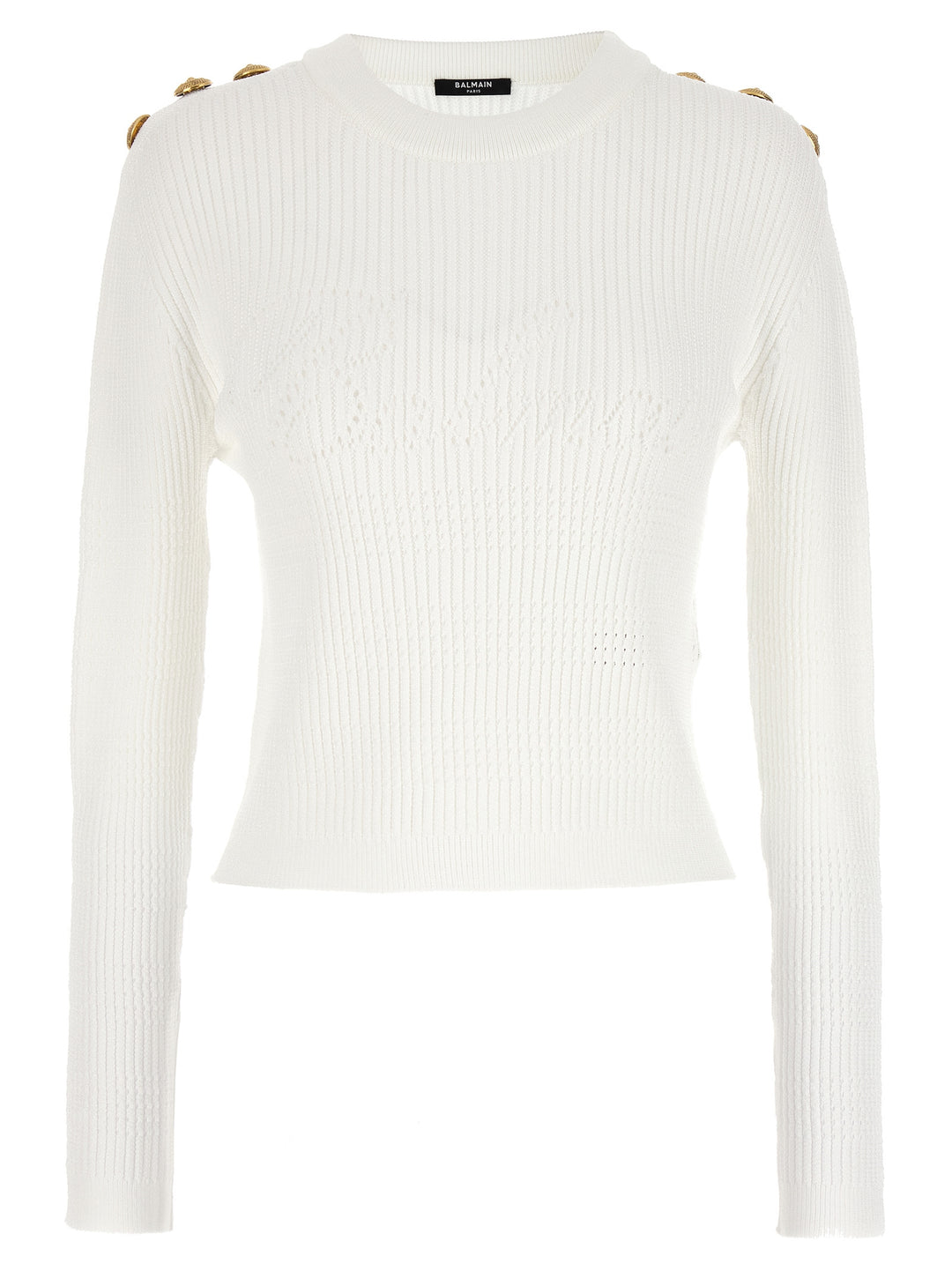 Balmain Sweater, Cardigans White