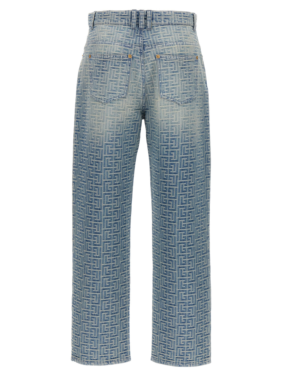 Monogram Jeans Light Blue