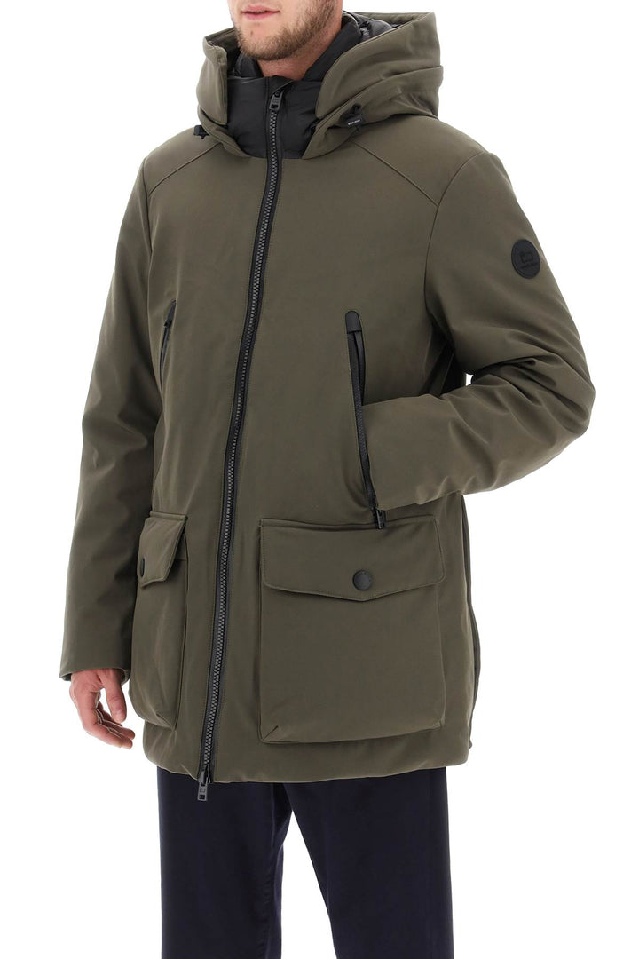 Parka In Soft Shell - Woolrich - Men