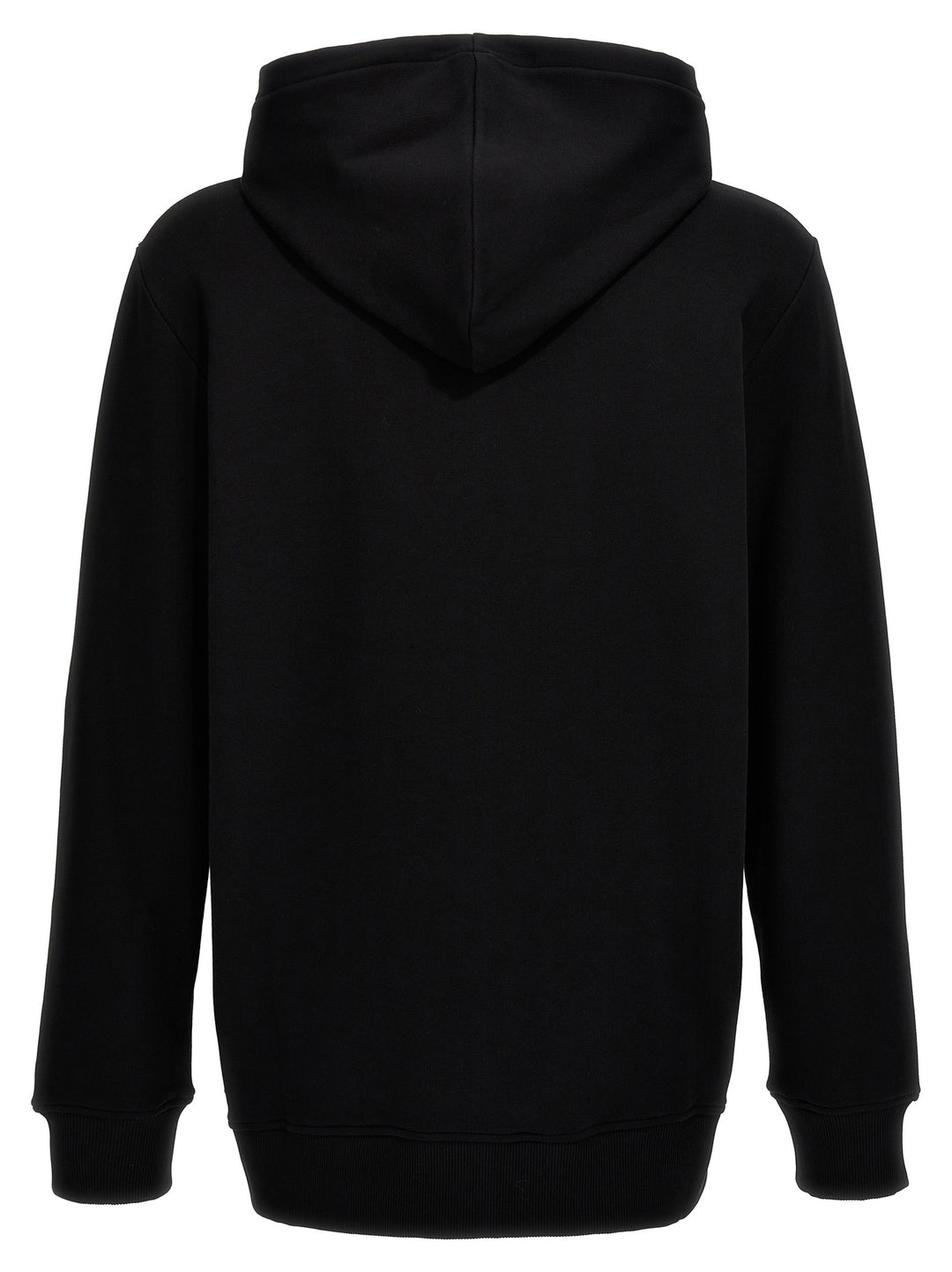 Reflective Logo Hoodie Sweatshirt Black