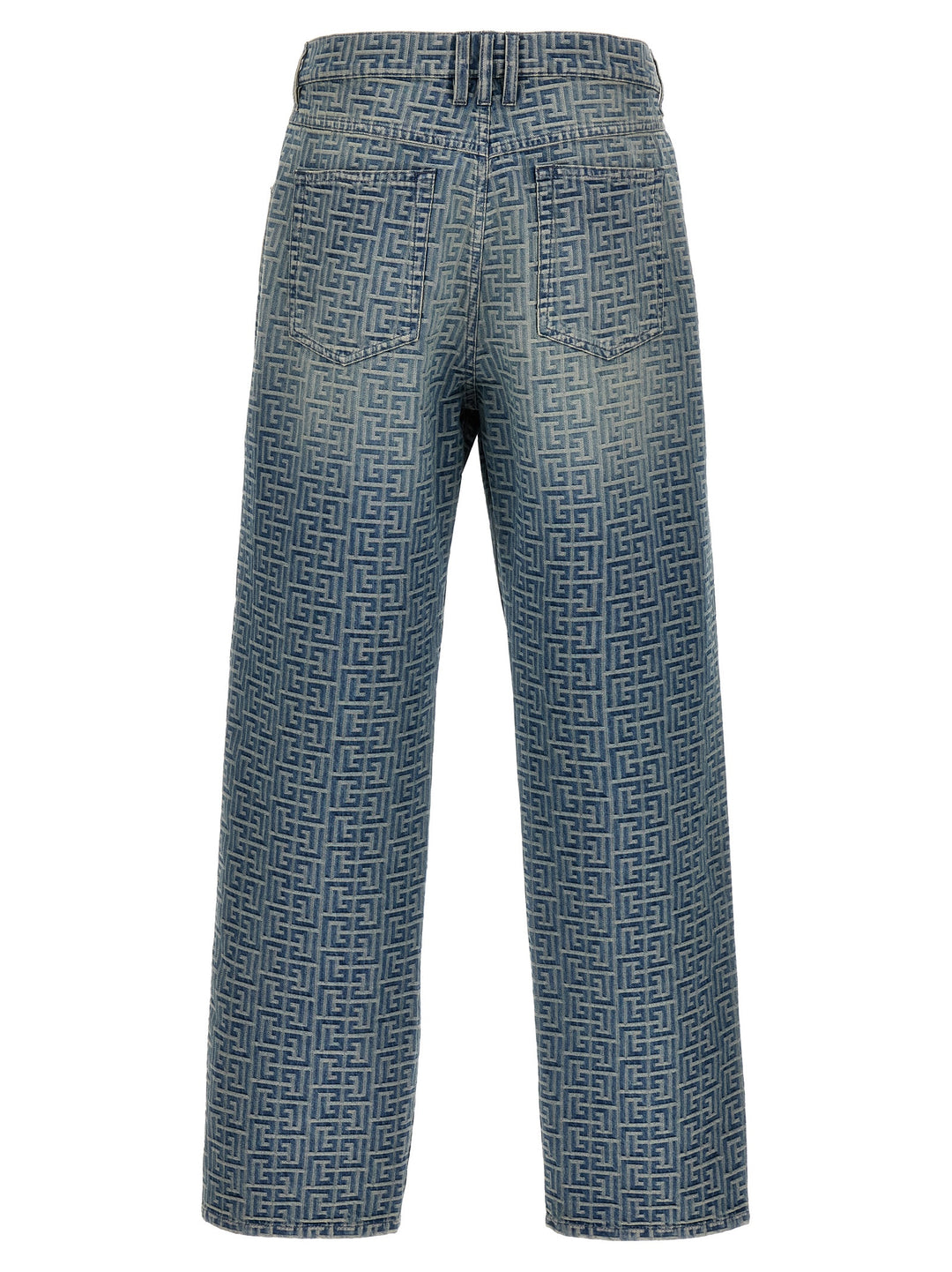 Monogram Jeans Light Blue