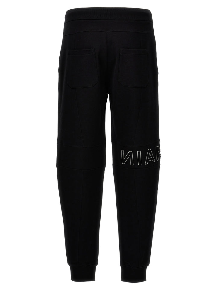 Reflective Logo Joggers Pants Black