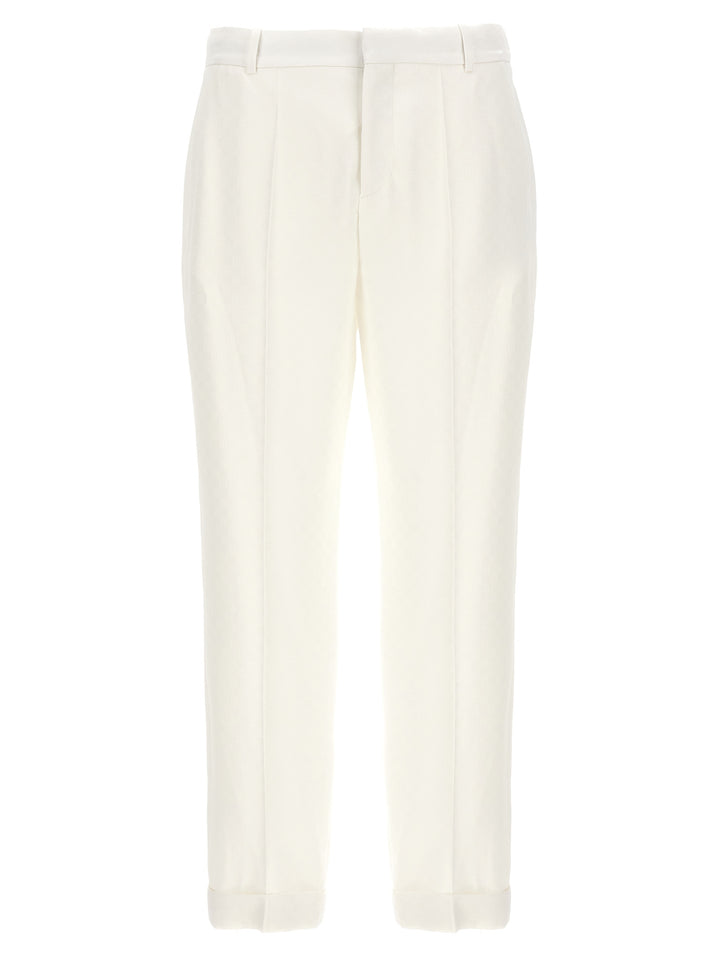 Monogramma Pants White