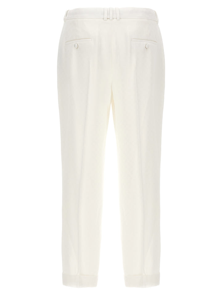 Monogramma Pants White