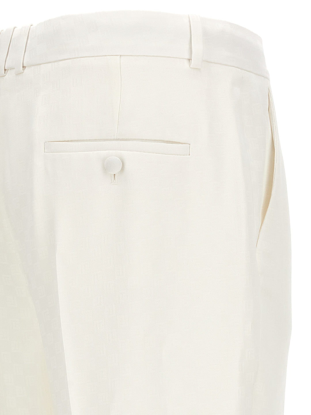 Monogramma Pants White