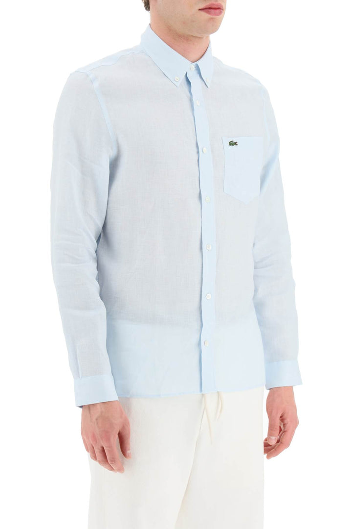 Light Linen Shirt - Lacoste - Men