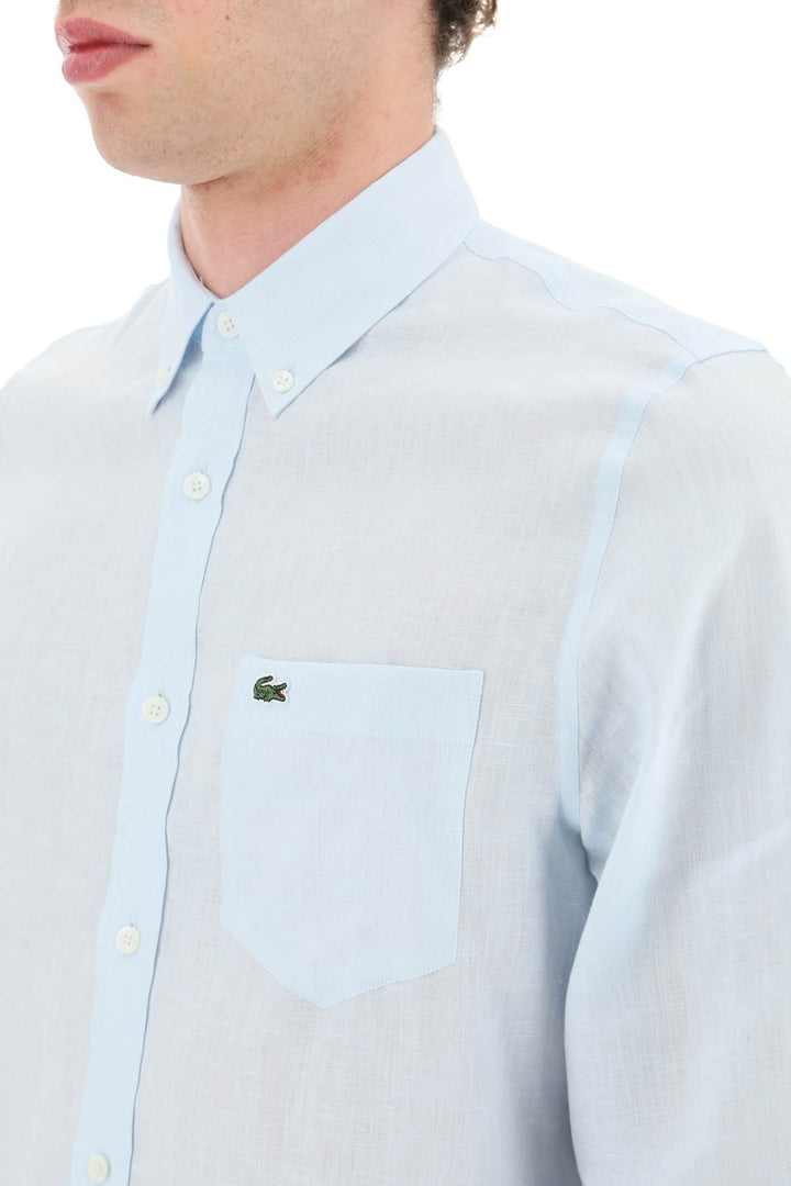 Light Linen Shirt - Lacoste - Men