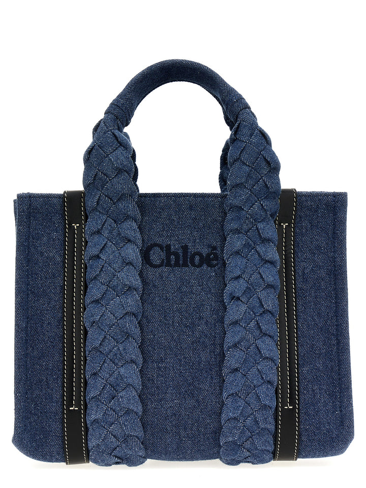 Woody Tote Bag Blue