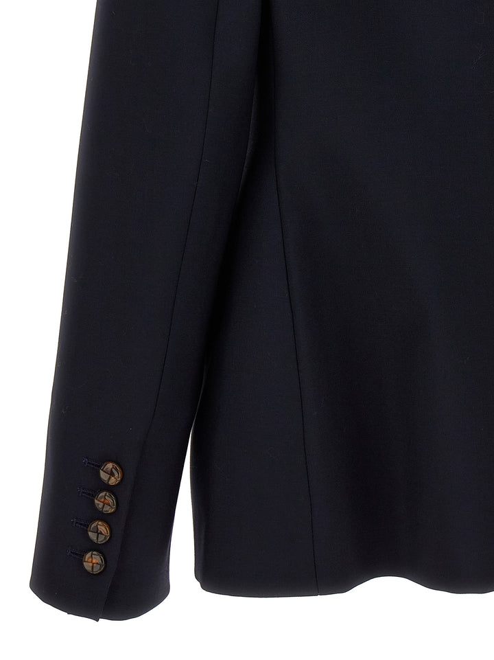 First Class Navy Charmer Blazer And Suits Blue