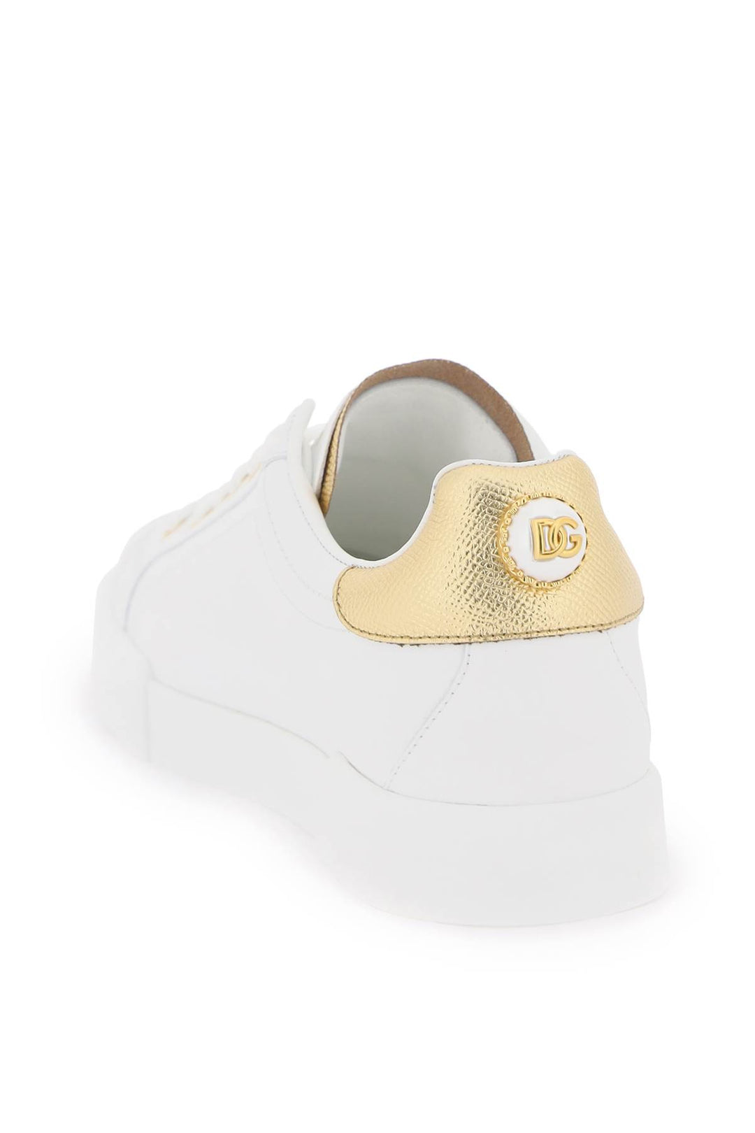 Portofino Sneakers With Pearl - Dolce & Gabbana - Women