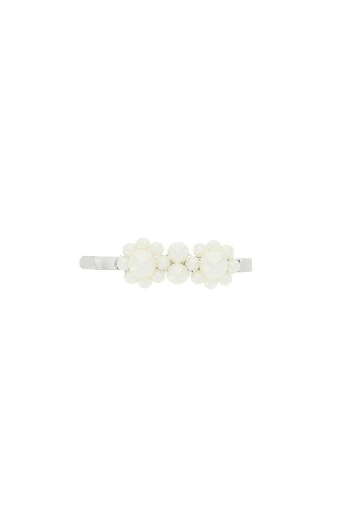 Mini Flower Hair Clip With Pearls - Simone Rocha - Women