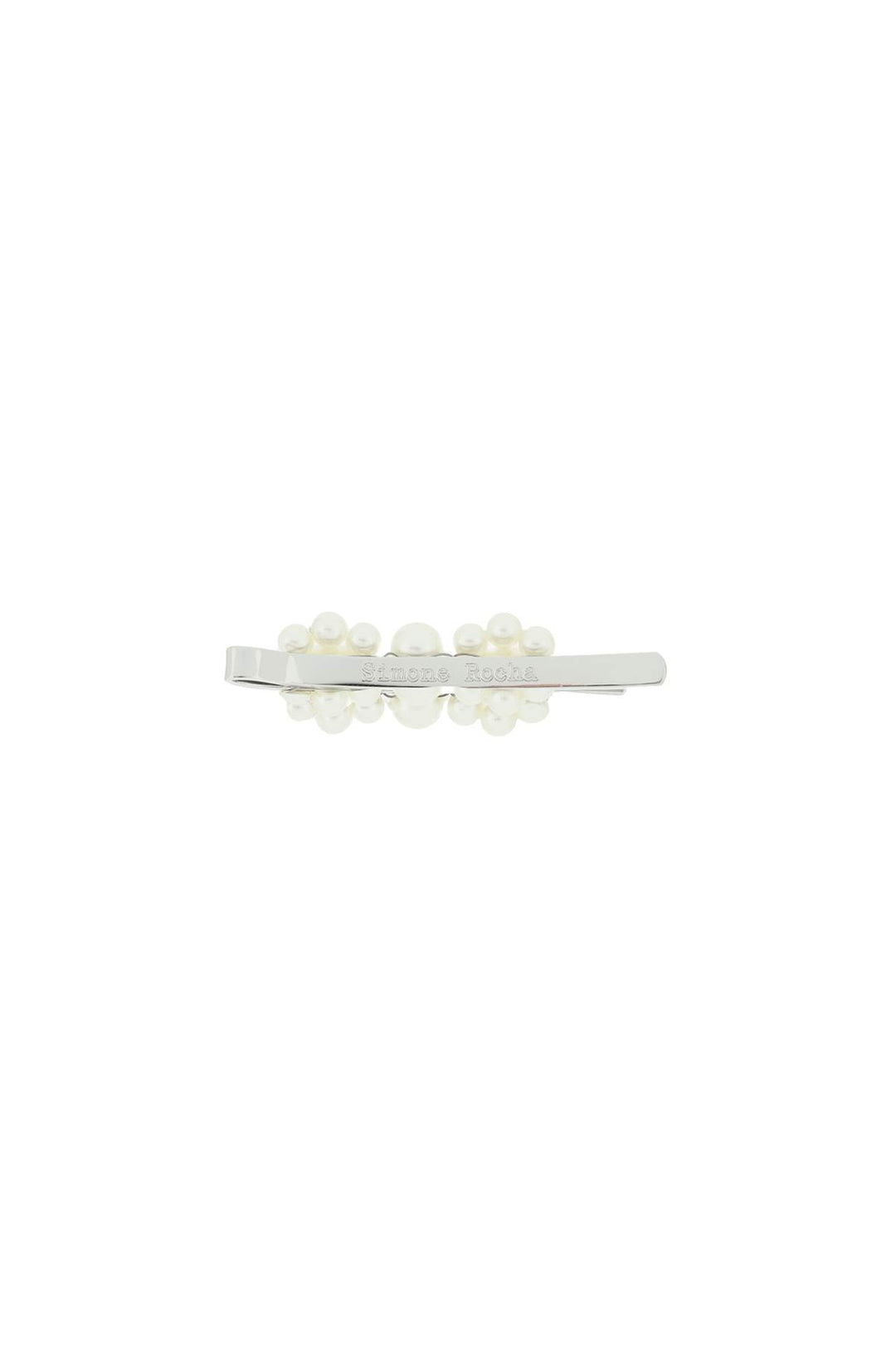 Mini Flower Hair Clip With Pearls - Simone Rocha - Women