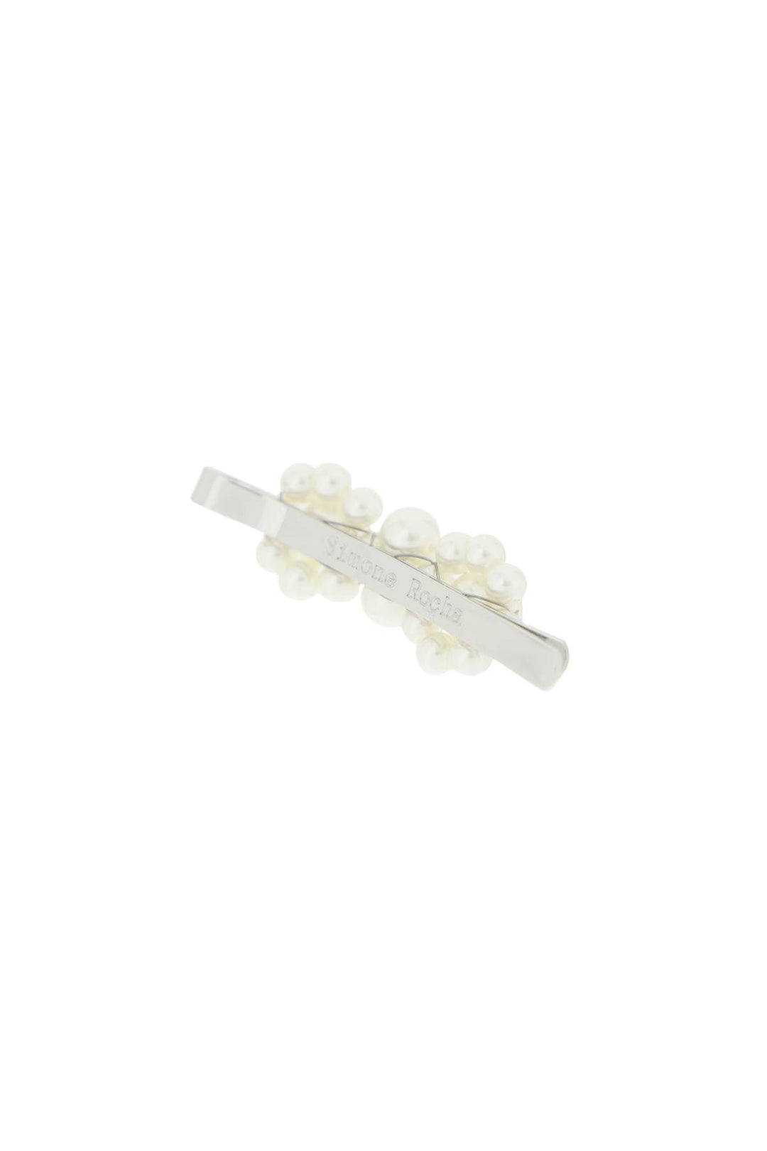 Mini Flower Hair Clip With Pearls - Simone Rocha - Women