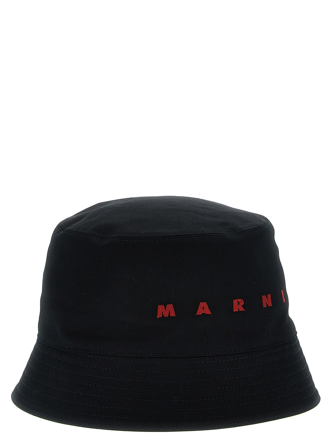 Marni Logo Embroidery Bucket Hat Hats - Black | 531a291692c6b588cc97cbbc21a72e0b50fbd6a8