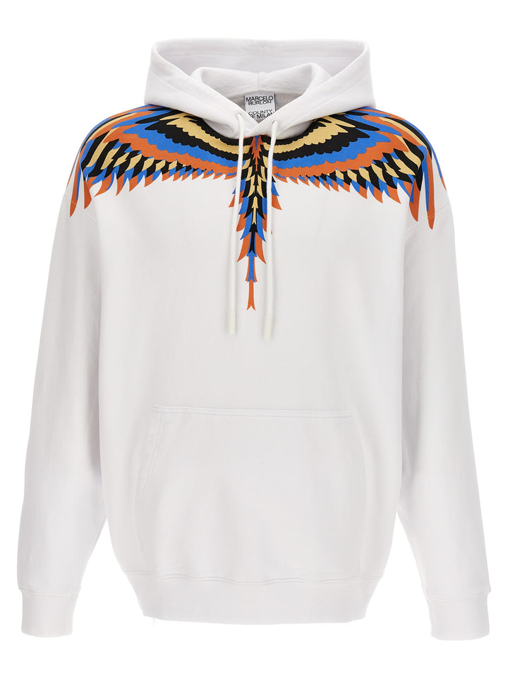 Optical Wings Sweatshirt White