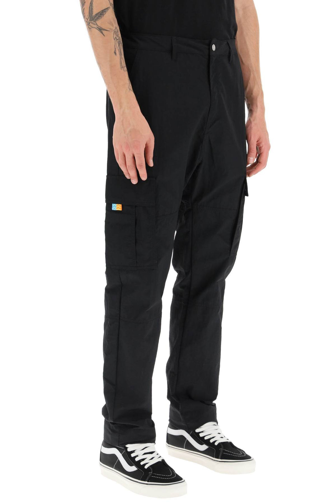 Nylon Cargo Pants - Marcelo Burlon - Men