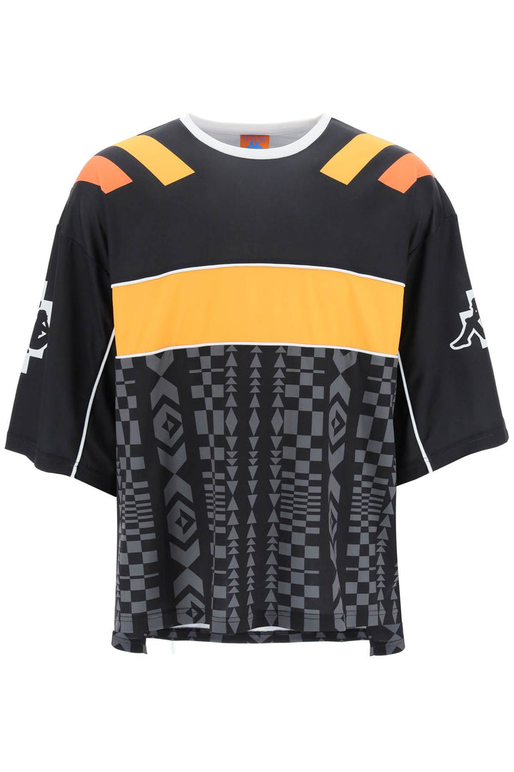 Aop Folk Kappa Soccer T Shirt - Marcelo Burlon - Men