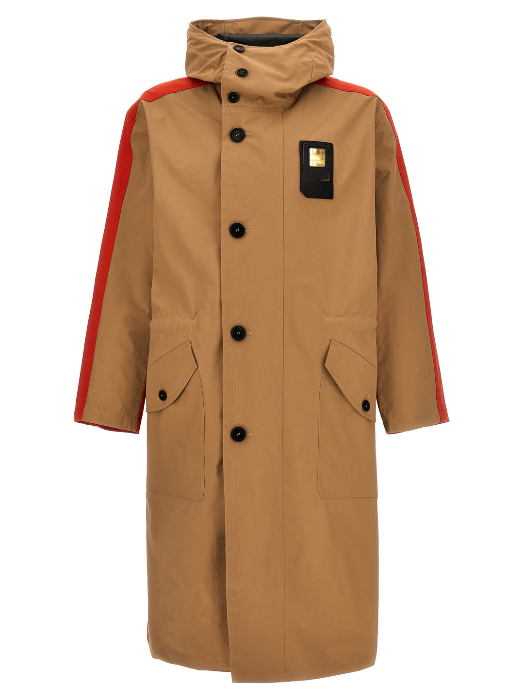 Long Parka Casual Jackets, Parka Beige