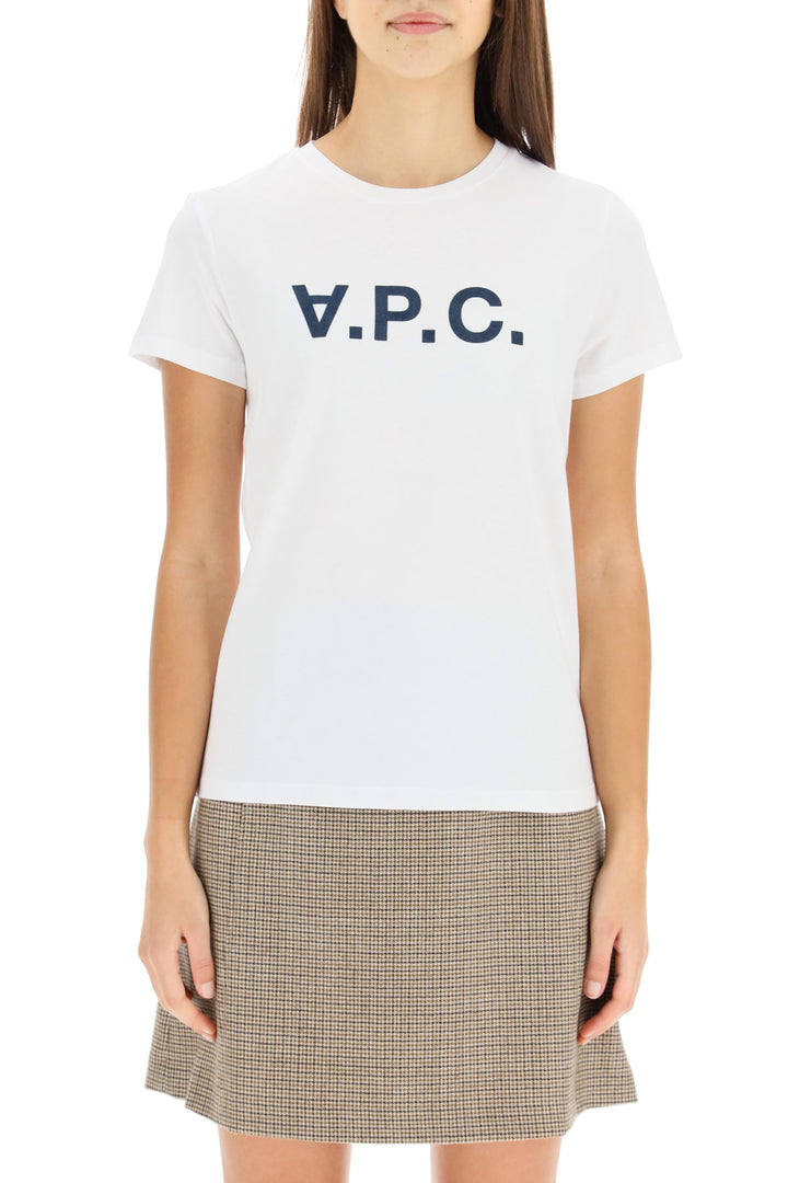 Vpc Logo Flock T Shirt - A.P.C. - Women