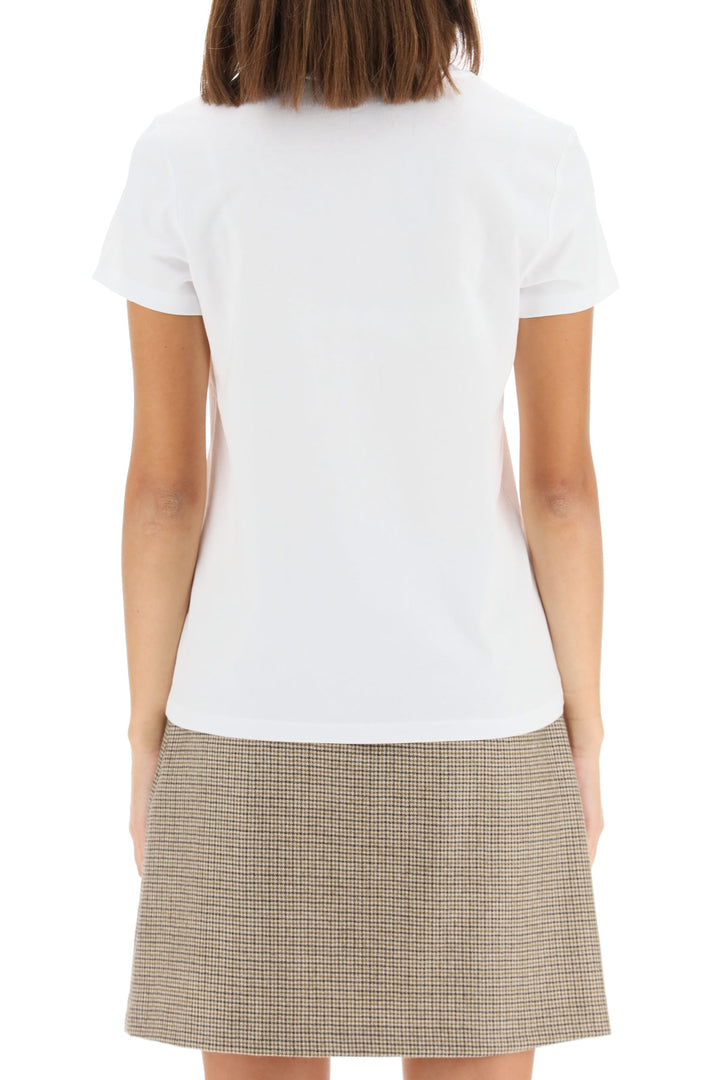 Vpc Logo Flock T Shirt - A.P.C. - Women