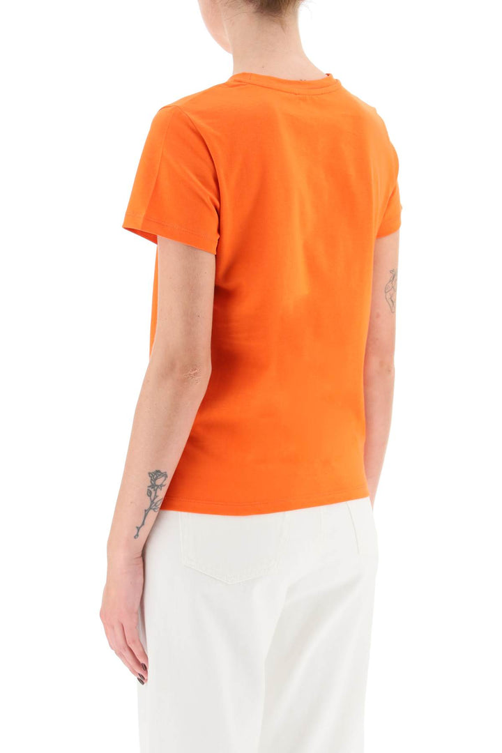 T Shirt With Flocked Vpc Logo - A.P.C. - Women