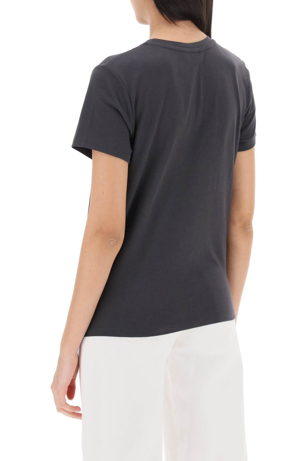 T Shirt With Flocked Vpc Logo - A.P.C. - Women