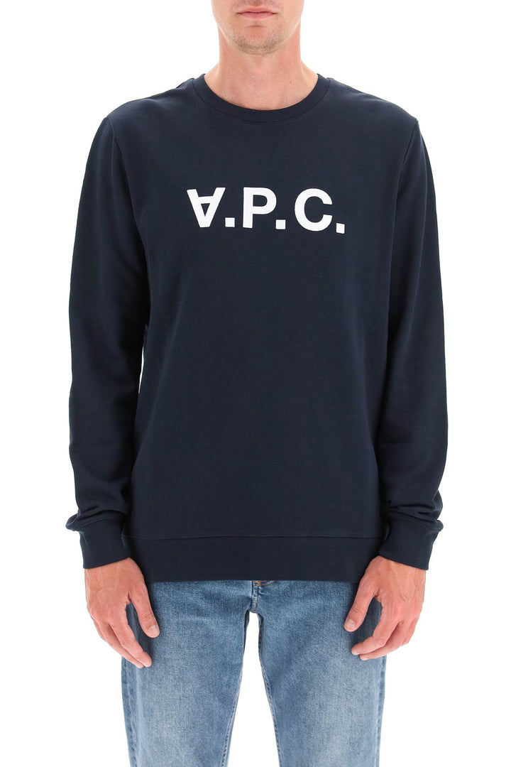 Flock V.P.C. Logo Sweatshirt - A.P.C. - Men