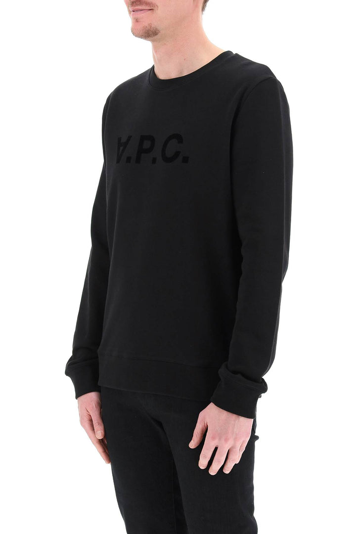 Flock V.P.C. Logo Sweatshirt - A.P.C. - Men