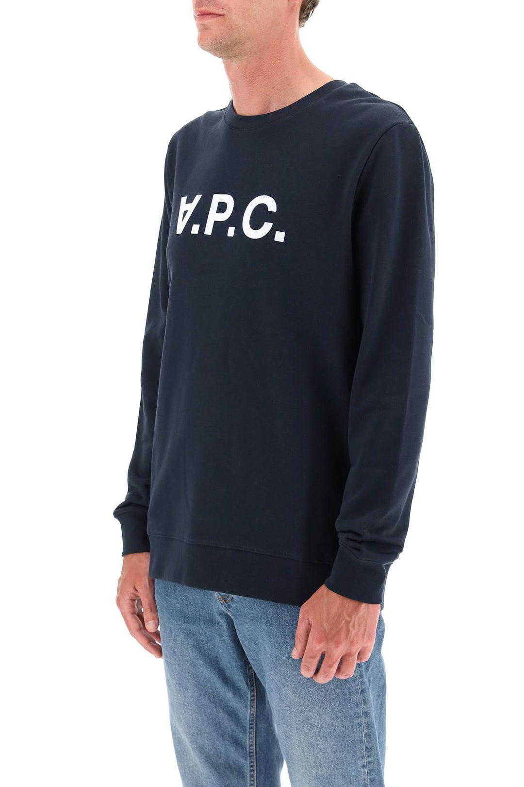 Flock V.P.C. Logo Sweatshirt - A.P.C. - Men