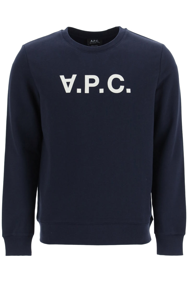 Flock V.P.C. Logo Sweatshirt - A.P.C. - Men