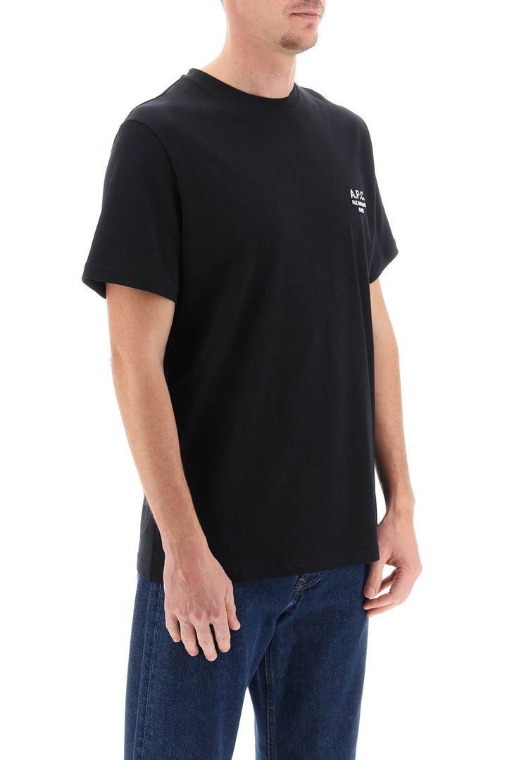 Raymond T Shirt With Embroidered Logo - A.P.C. - Men