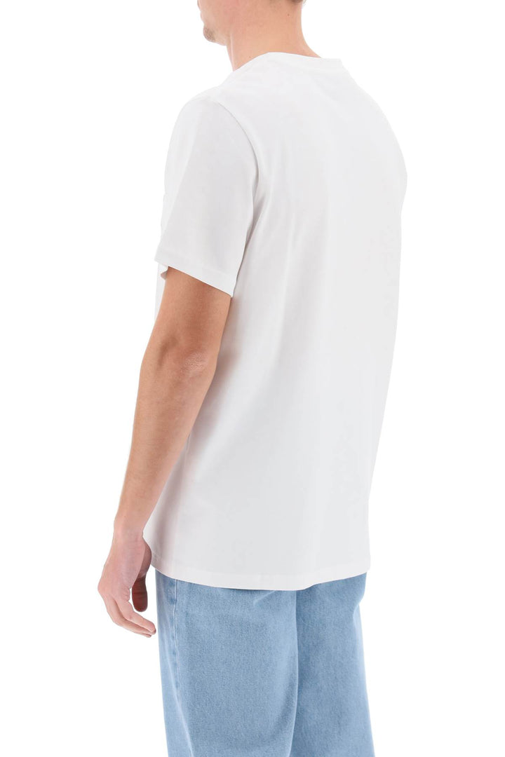 Raymond T Shirt With Embroidered Logo - A.P.C. - Men