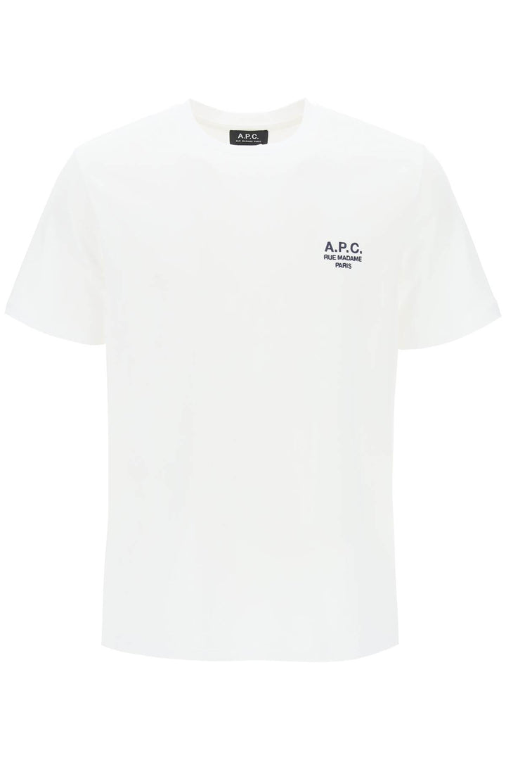 Raymond T Shirt With Embroidered Logo - A.P.C. - Men