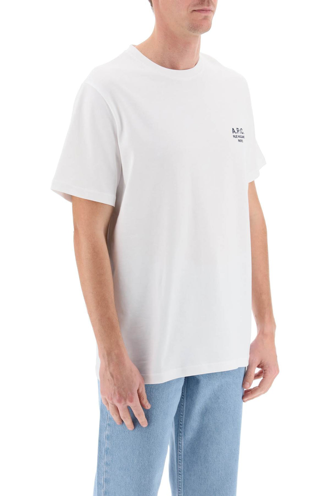 Raymond T Shirt With Embroidered Logo - A.P.C. - Men