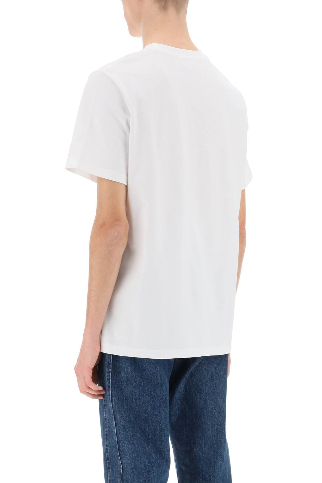 Raymond T Shirt With Logo Embroidery - A.P.C. - Men