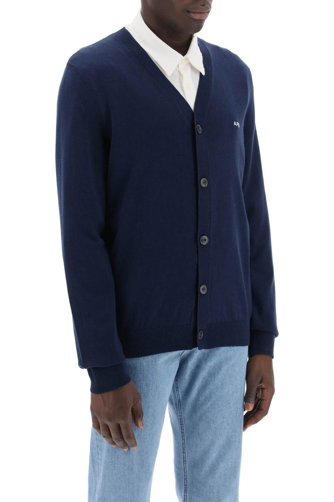 Cardigan In Cotone Curtis - A.P.C. - Men