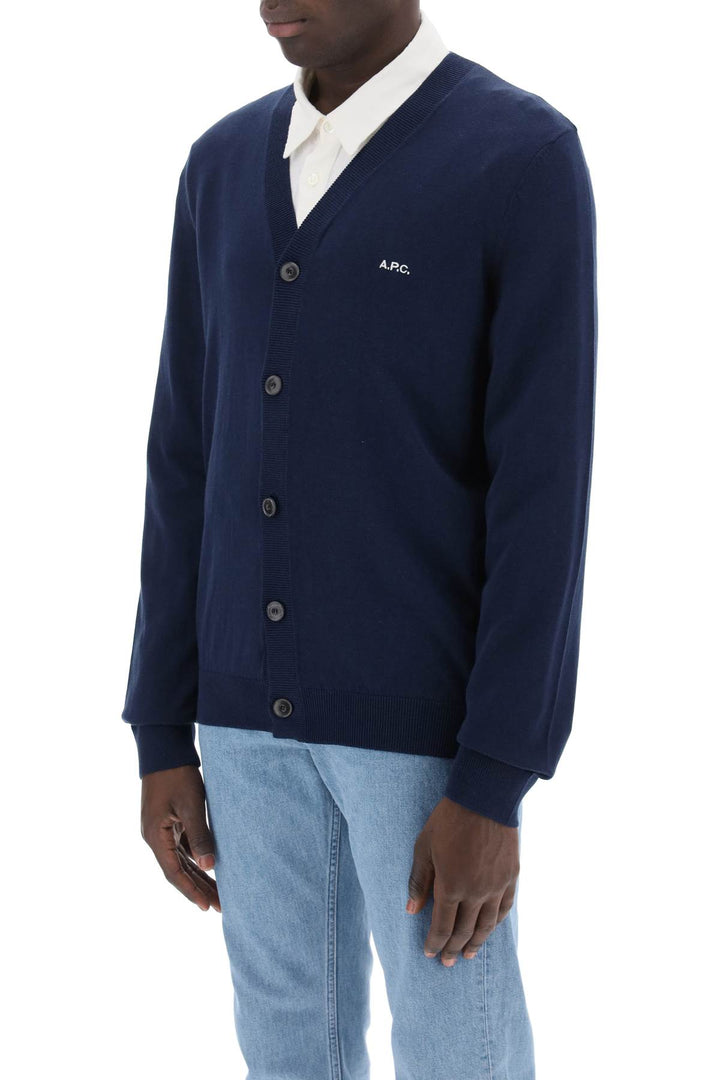 Cardigan In Cotone Curtis - A.P.C. - Men