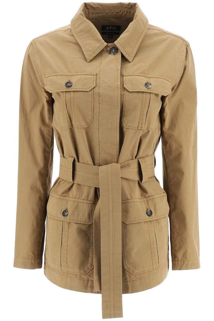 Safari Jacket With Matching Belt - A.P.C. - Women