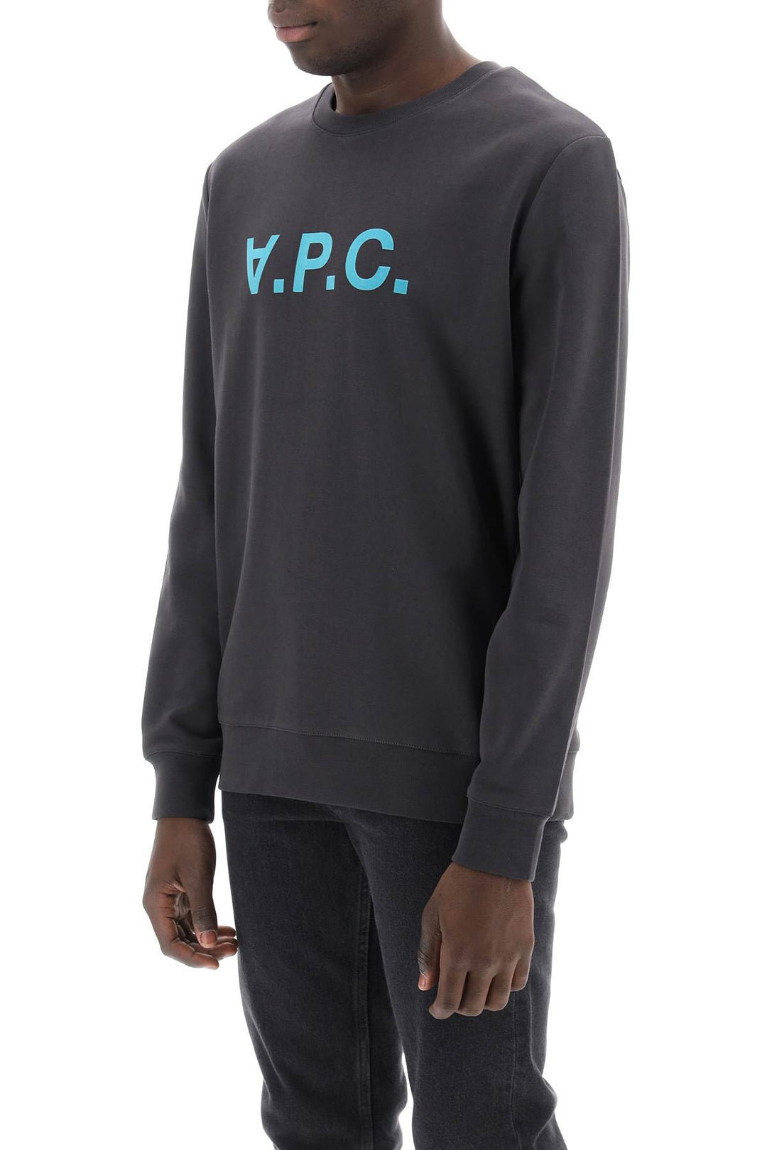 Flock V.P.C. Logo Sweatshirt - A.P.C. - Men