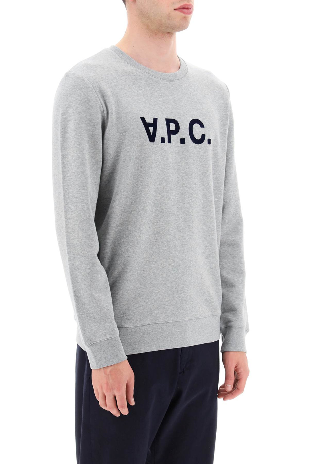 Flock V.P.C. Logo Sweatshirt - A.P.C. - Men