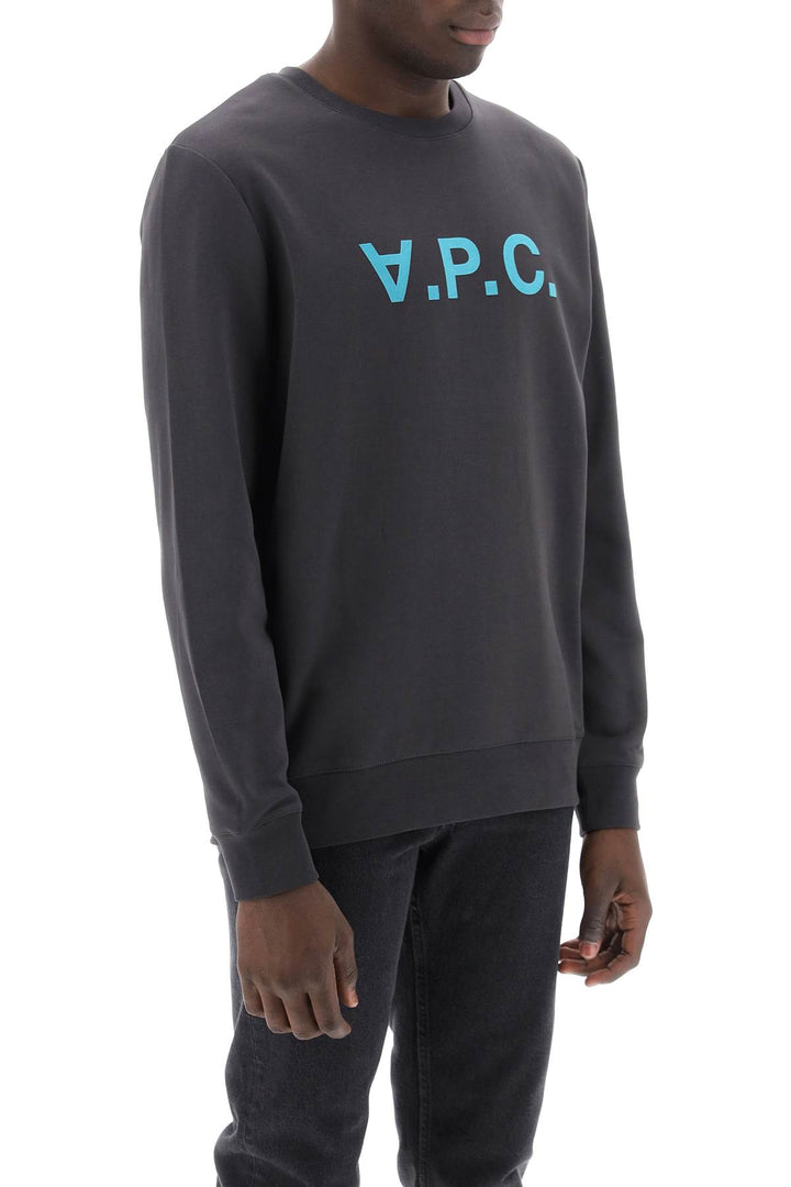 Flock V.P.C. Logo Sweatshirt - A.P.C. - Men