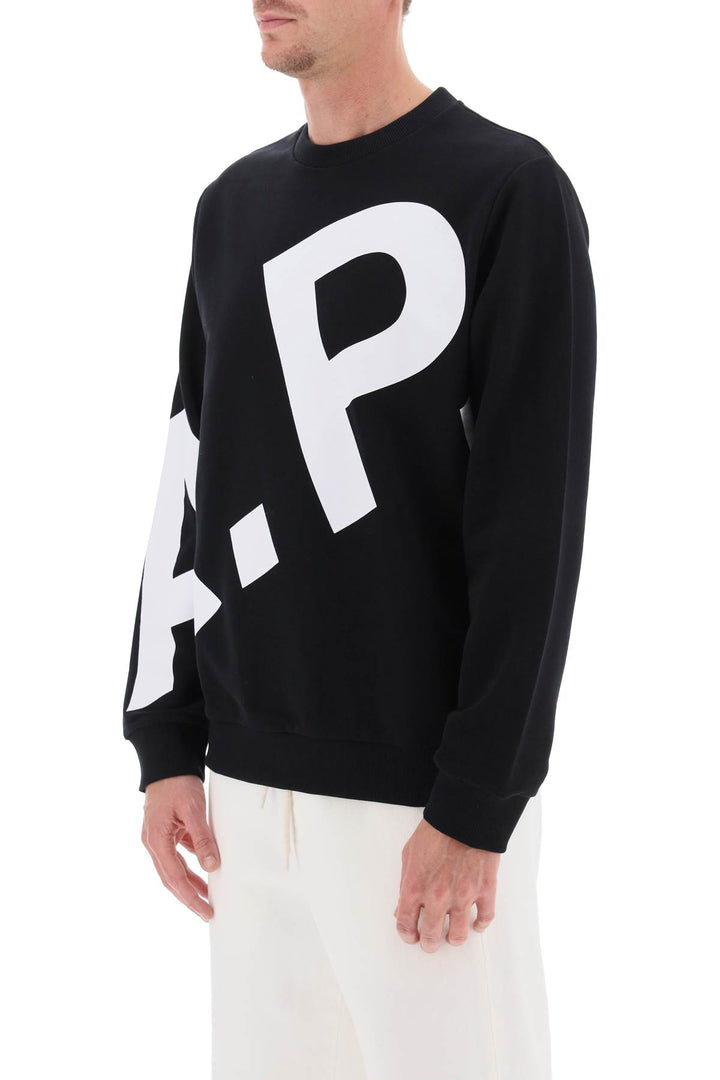 Cory Crew Neck Sweatshirt With Print - A.P.C. - Men